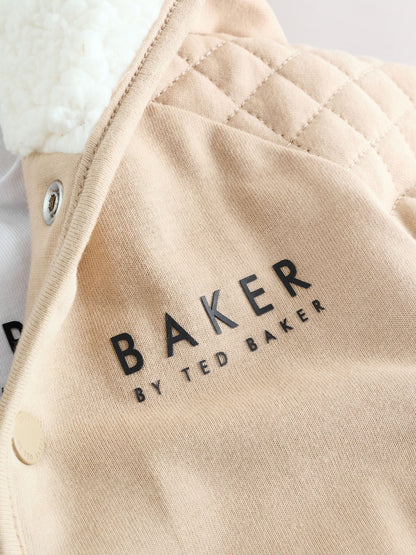 Baker by Ted Baker Quilted Jacket T-Shirt and Trousers Set
