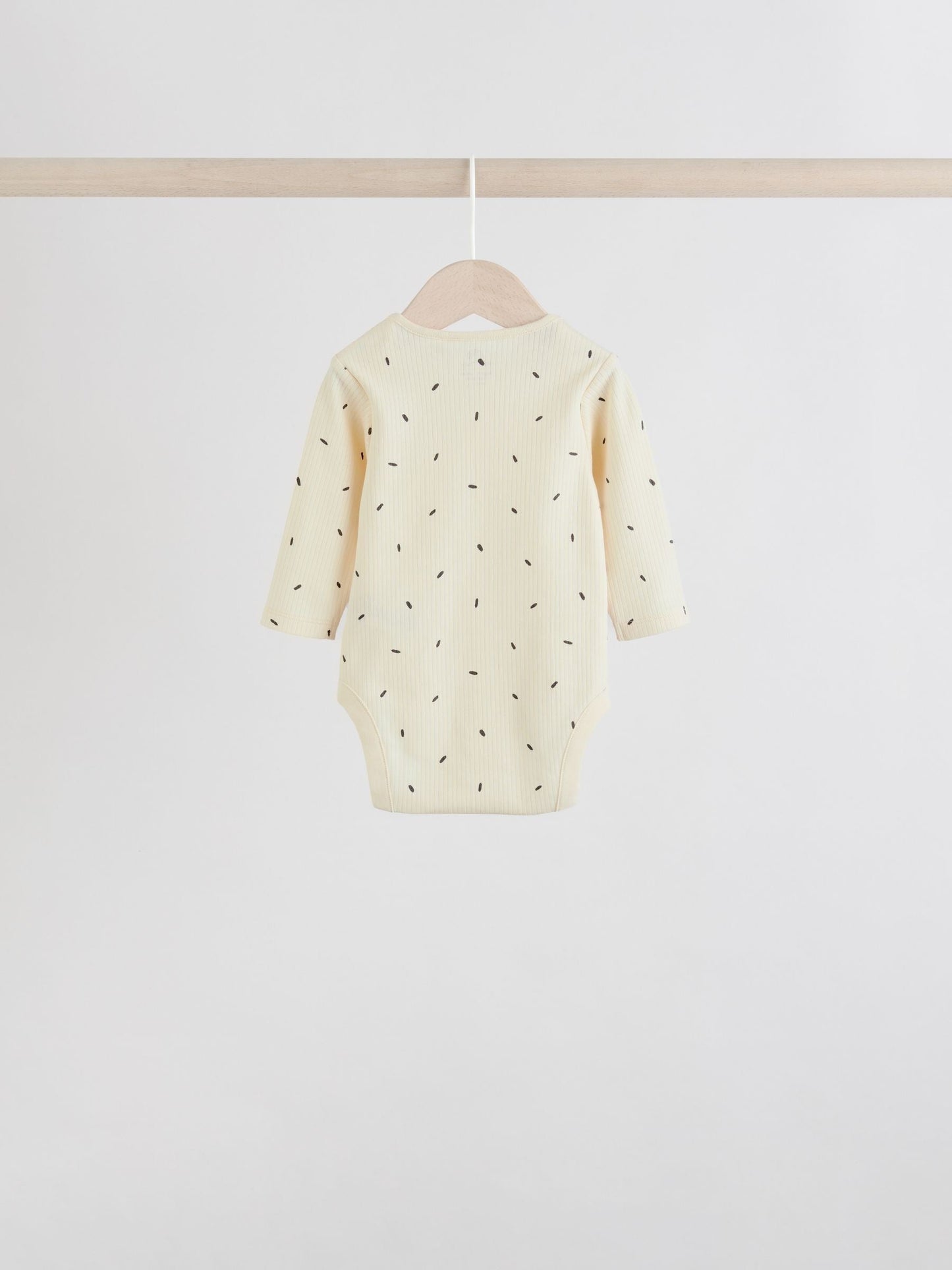 Red Baby Long Sleeve Bodysuits 5 Pack