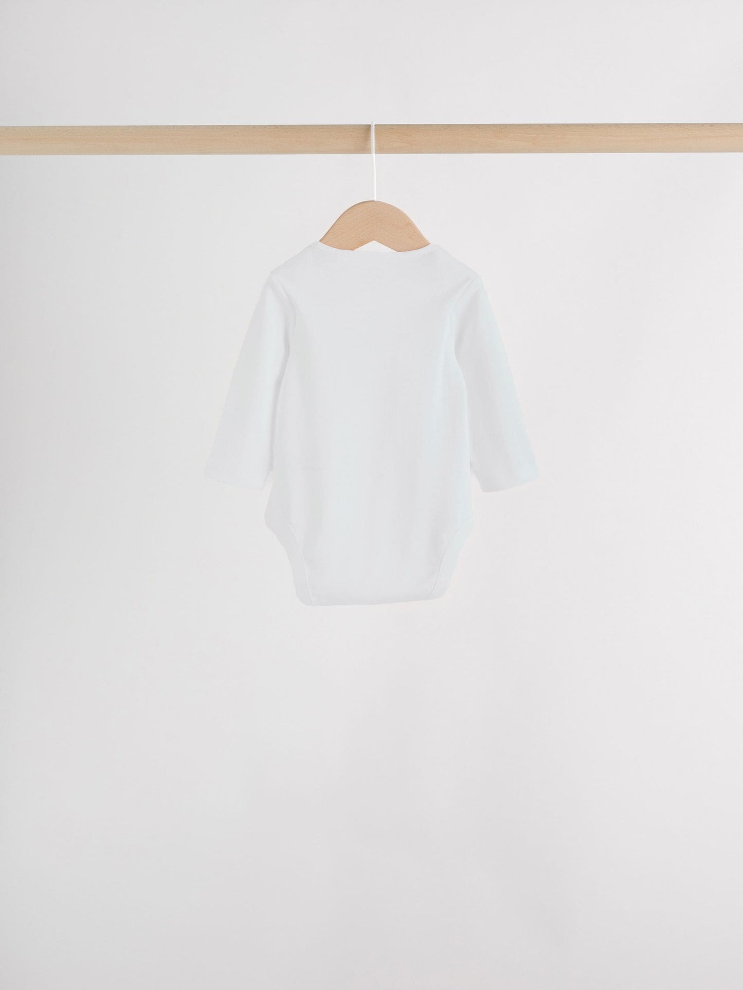 Blue Baby Elephant Long Sleeved Bodysuits 5 Pack image 6