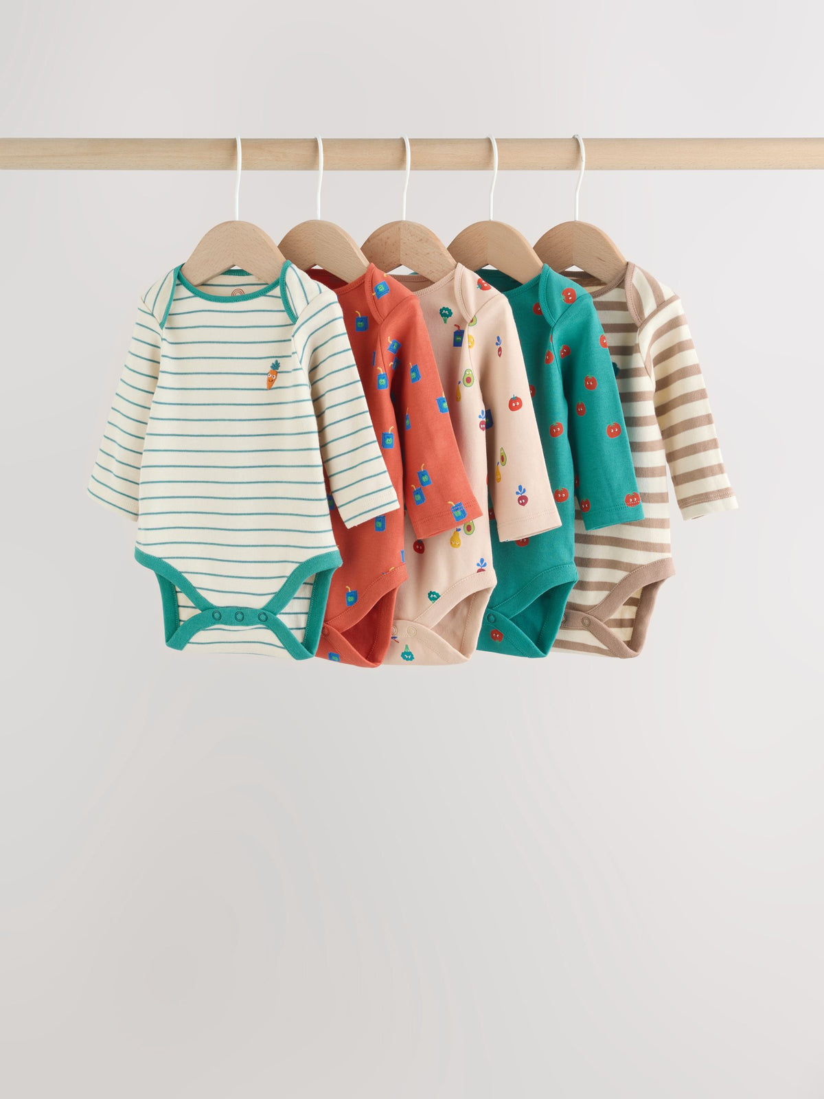 Bright Baby Bodysuits 5 Pack - image 1
