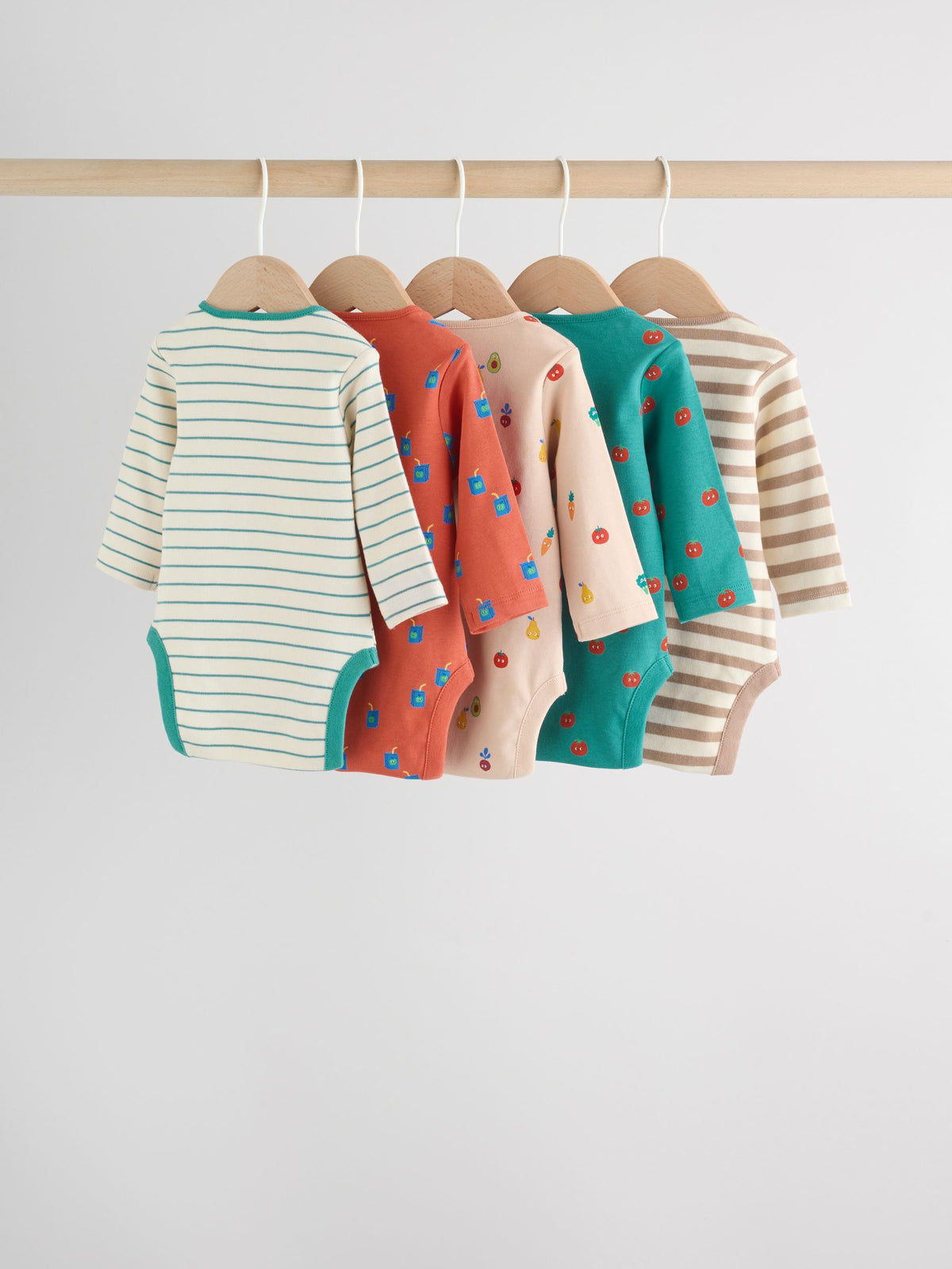 Bright Baby Bodysuits 5 Pack - image 2