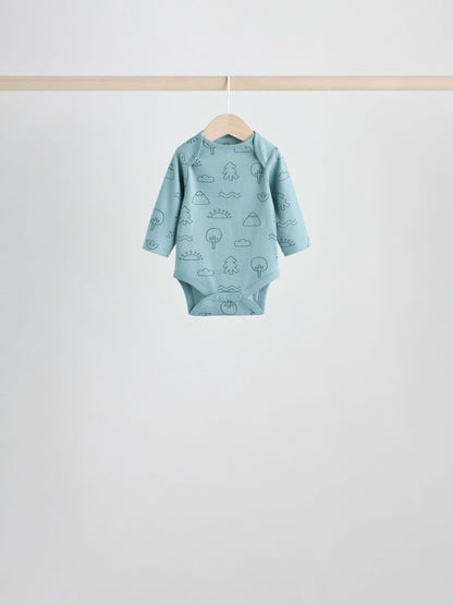 Multi Baby Bodysuits 5 Pack image 3
