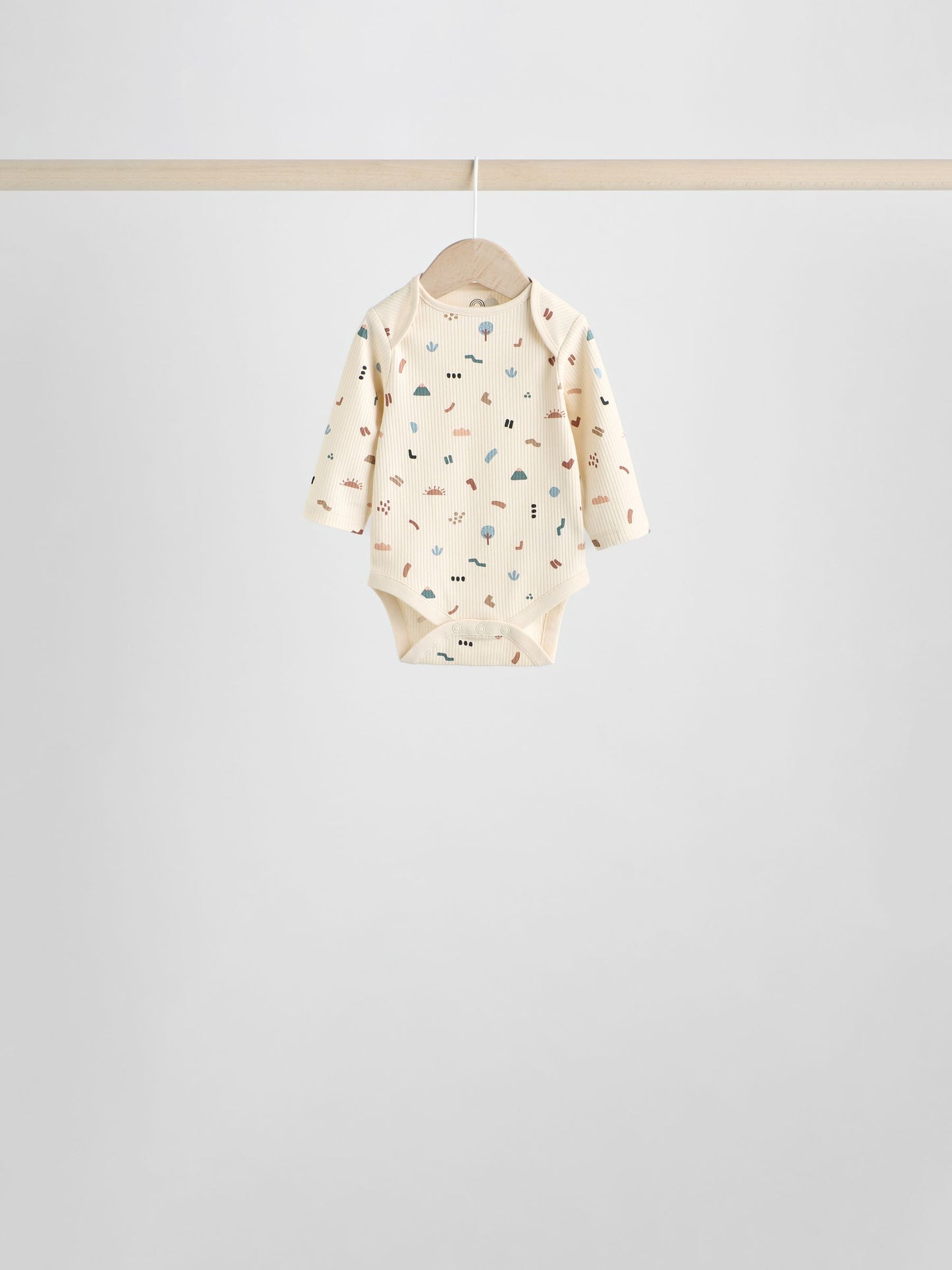 Multi Baby Bodysuits 5 Pack image 6