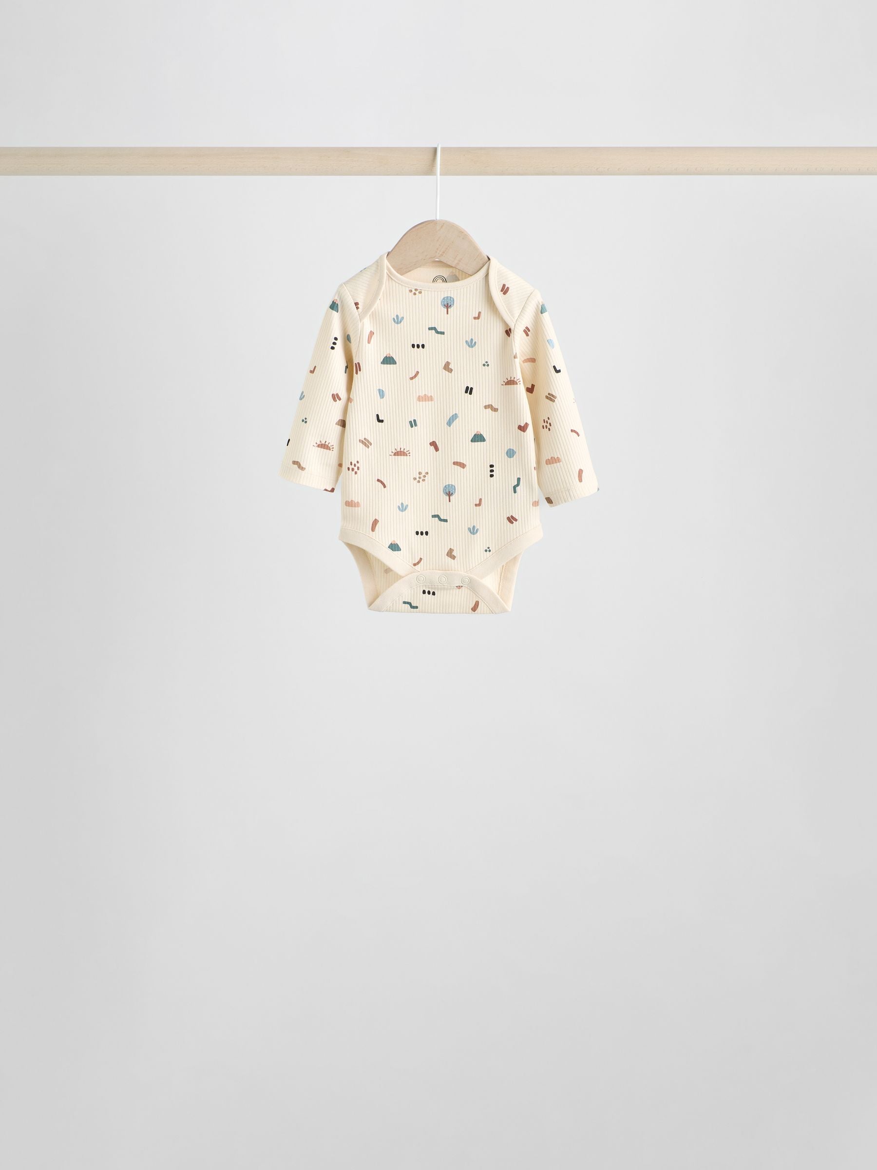 Multi Baby Bodysuits 5 Pack image 6