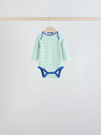 Bright Baby Long Sleeve Bodysuits 5 Pack - image 6