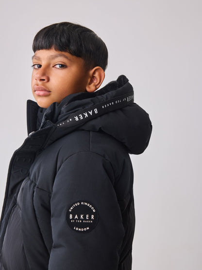 Baker by Ted Baker Shower Resistant Longline Padded Coat image 6