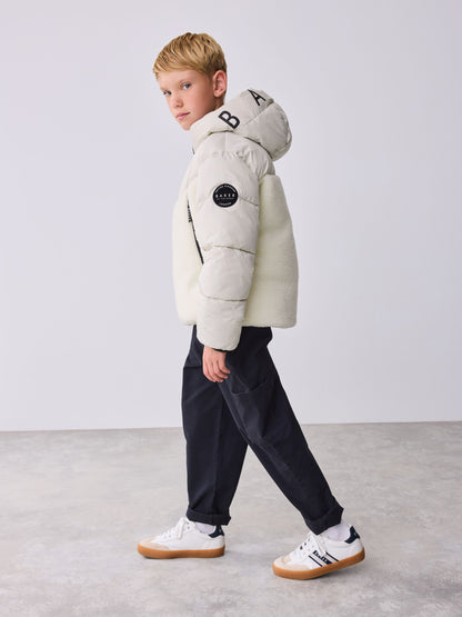 Baker by Ted Baker Neutral Borg Padded Coat image 5