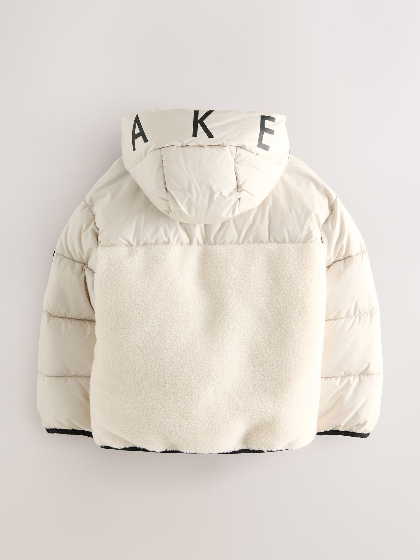 Baker by Ted Baker Neutral Borg Padded Coat image 9