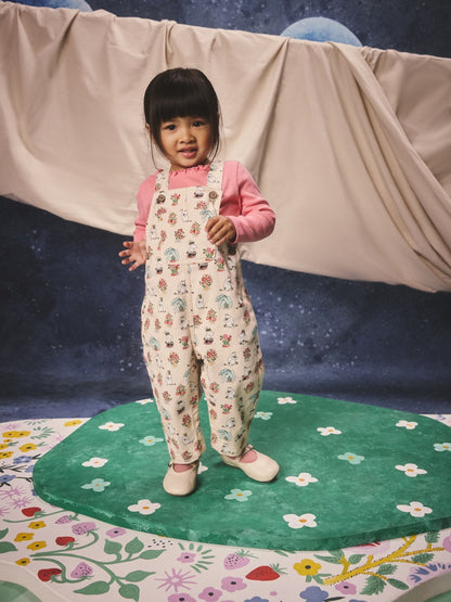 Pink Moomin Printed Dungarees and T-Shirt Set (3mths-7yrs)