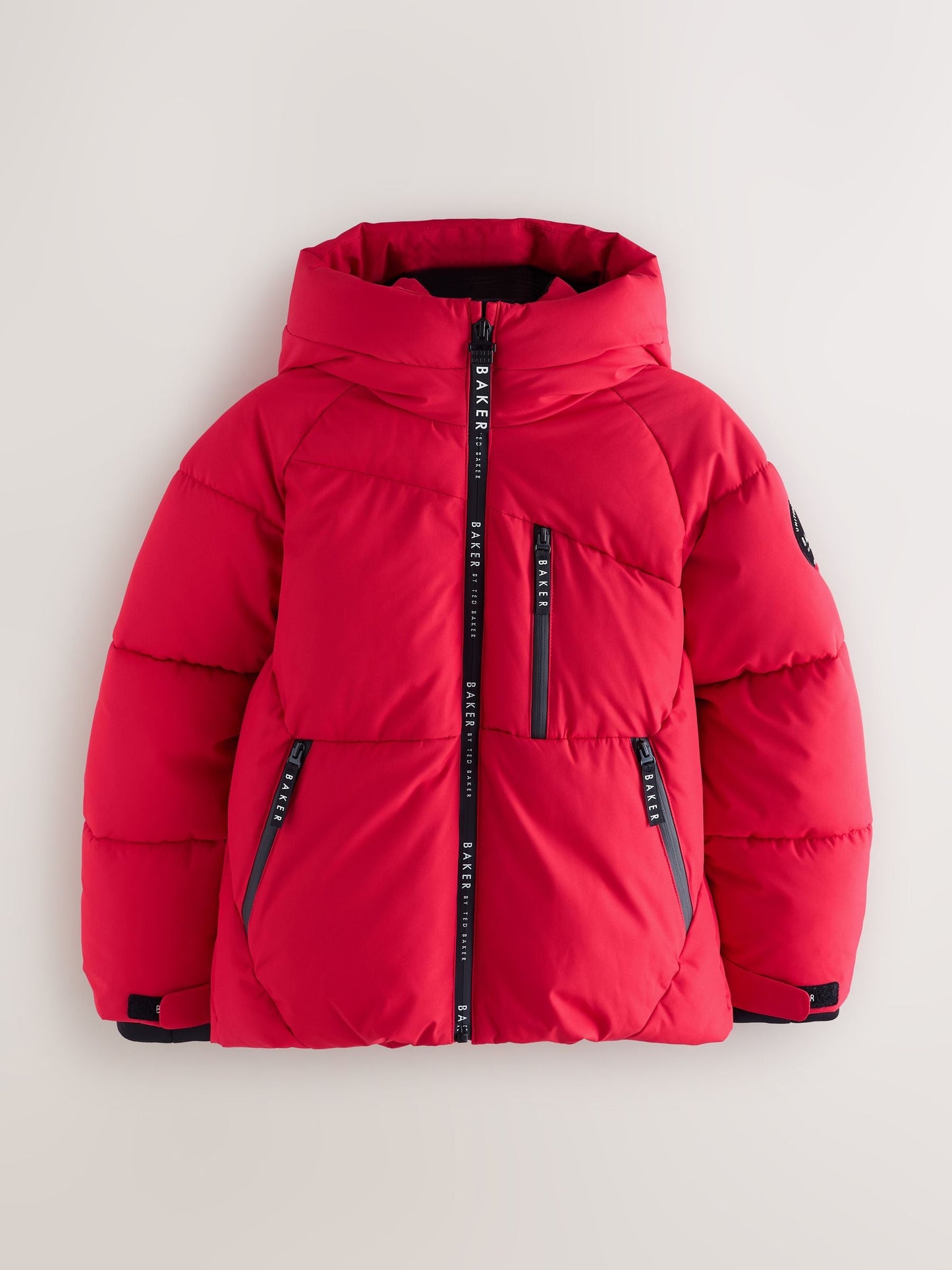 Baker by Ted Baker Shower Resistant Red Padded Coat