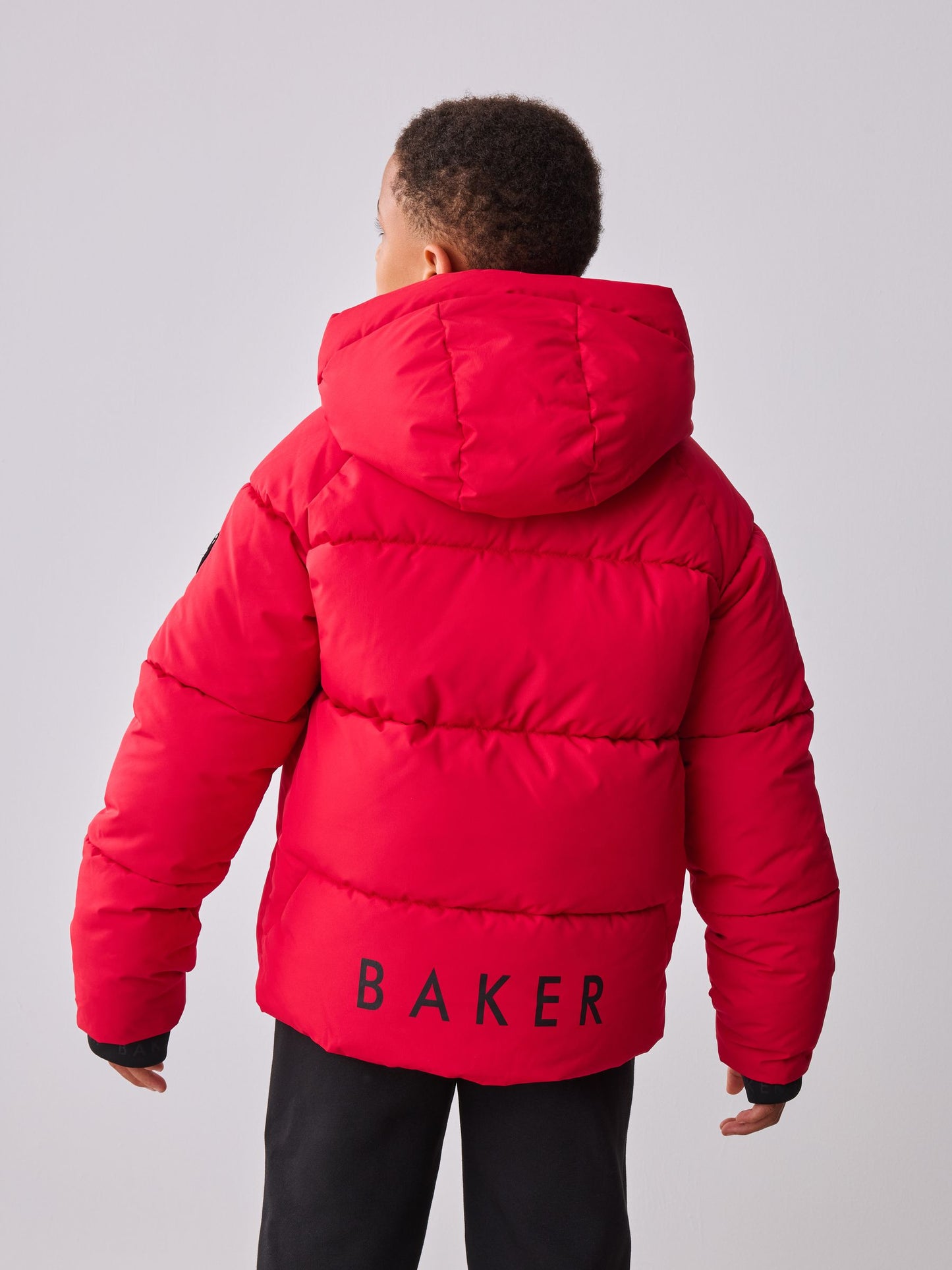 Baker by Ted Baker Shower Resistant Red Padded Coat