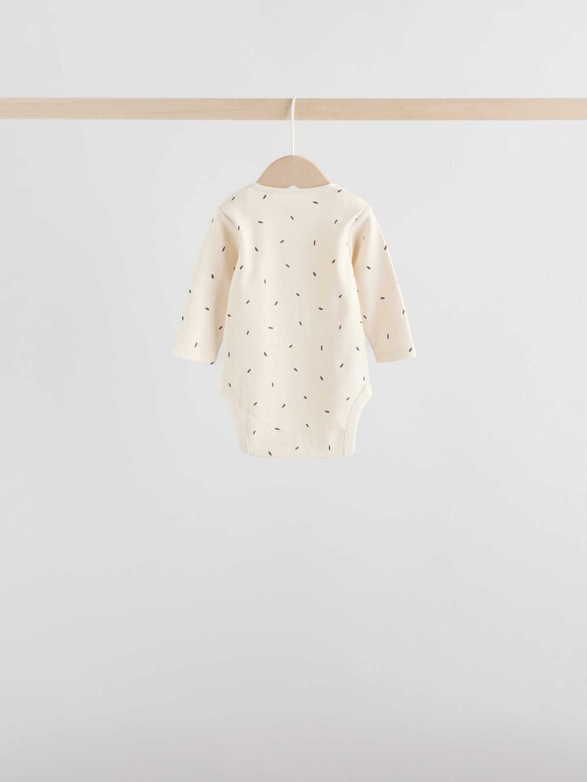 Dsiney Kidz - Monochrome Baby Long Sleeve Bodysuits 5 Pack image 5