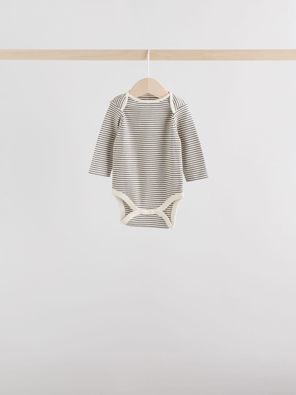 Dsiney Kidz - Monochrome Baby Long Sleeve Bodysuits 5 Pack image 7