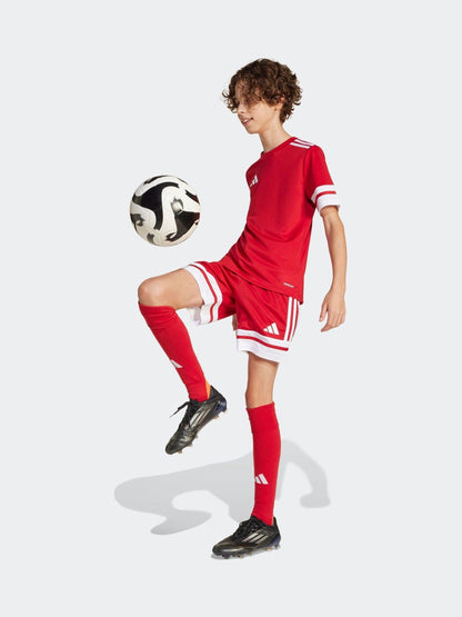 Dsiney Kidz - adidas Red Squadra 25 Kids Shorts image 3