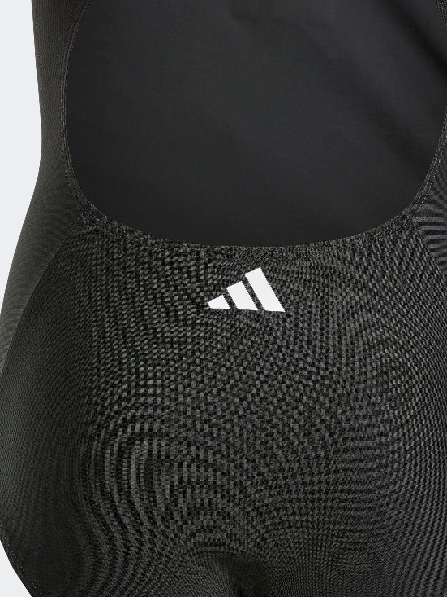Dsiney Kidz - adidas Black/White 3-Stripes Kids Swimsuit image 3