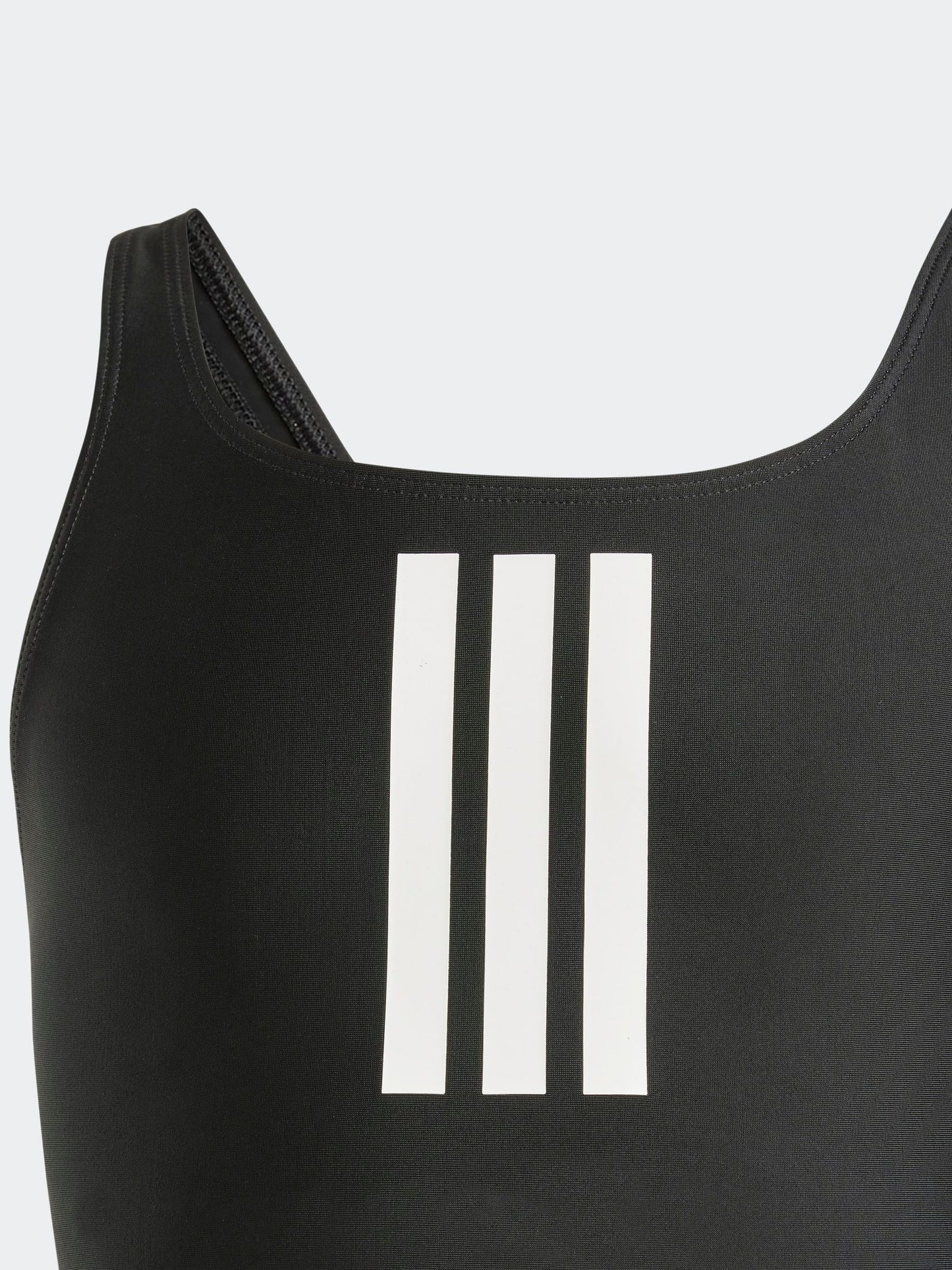 Dsiney Kidz - adidas Black/White 3-Stripes Kids Swimsuit image 5