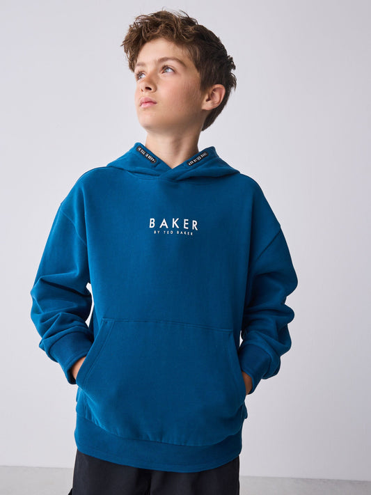 Baker by Ted Baker Heavyweight Overhead Hoodie