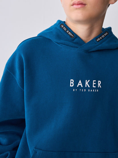 Baker by Ted Baker Heavyweight Overhead Hoodie