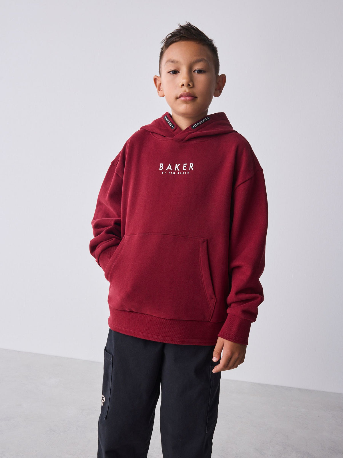 Baker by Ted Baker Overhead 100% Cotton Hoodie image 1