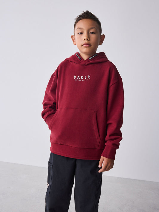 Baker by Ted Baker Heavyweight Overhead Hoodie