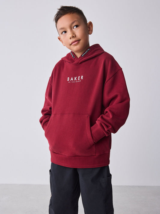 Baker by Ted Baker Heavyweight Overhead Hoodie