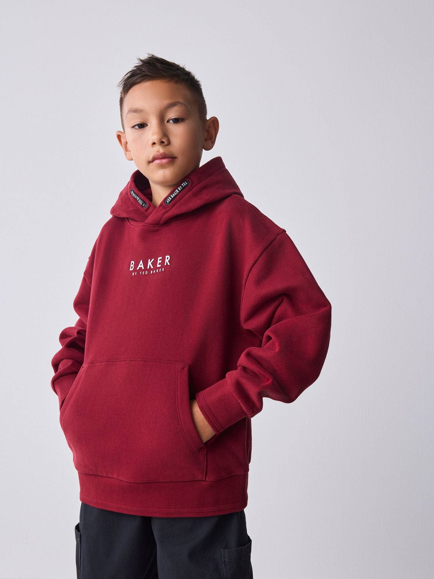 Baker by Ted Baker Heavyweight Overhead Hoodie