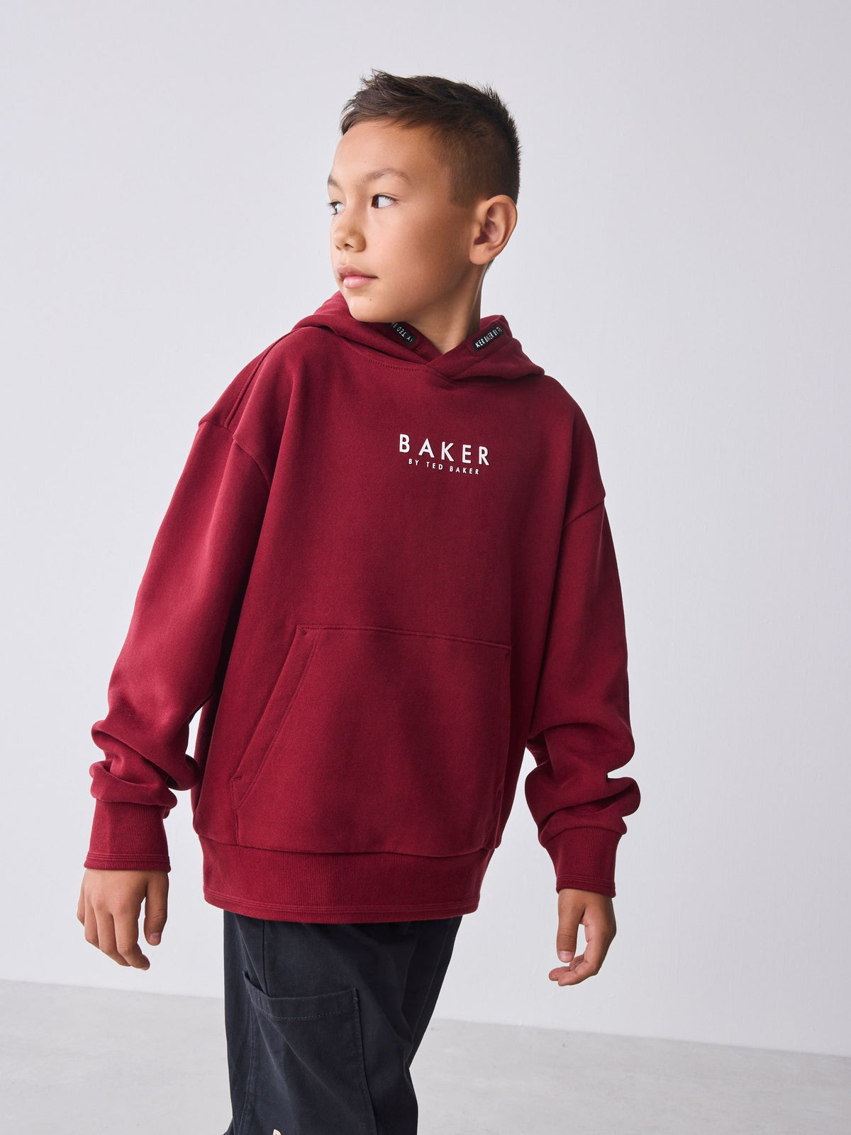 Baker by Ted Baker Overhead 100% Cotton Hoodie image 4