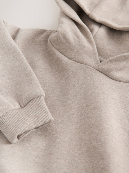 Dsiney Kidz - Oatmeal Marl Soft Touch Hoodie (3mths-7yrs) image 6