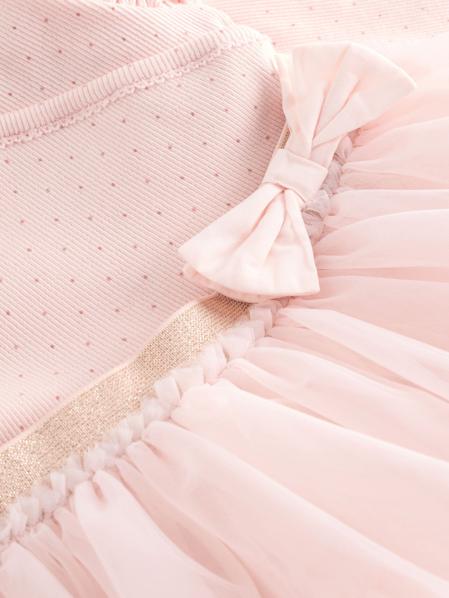 Pink Baby Long Sleeve Tutu Dress (0mths-2yrs) image 5