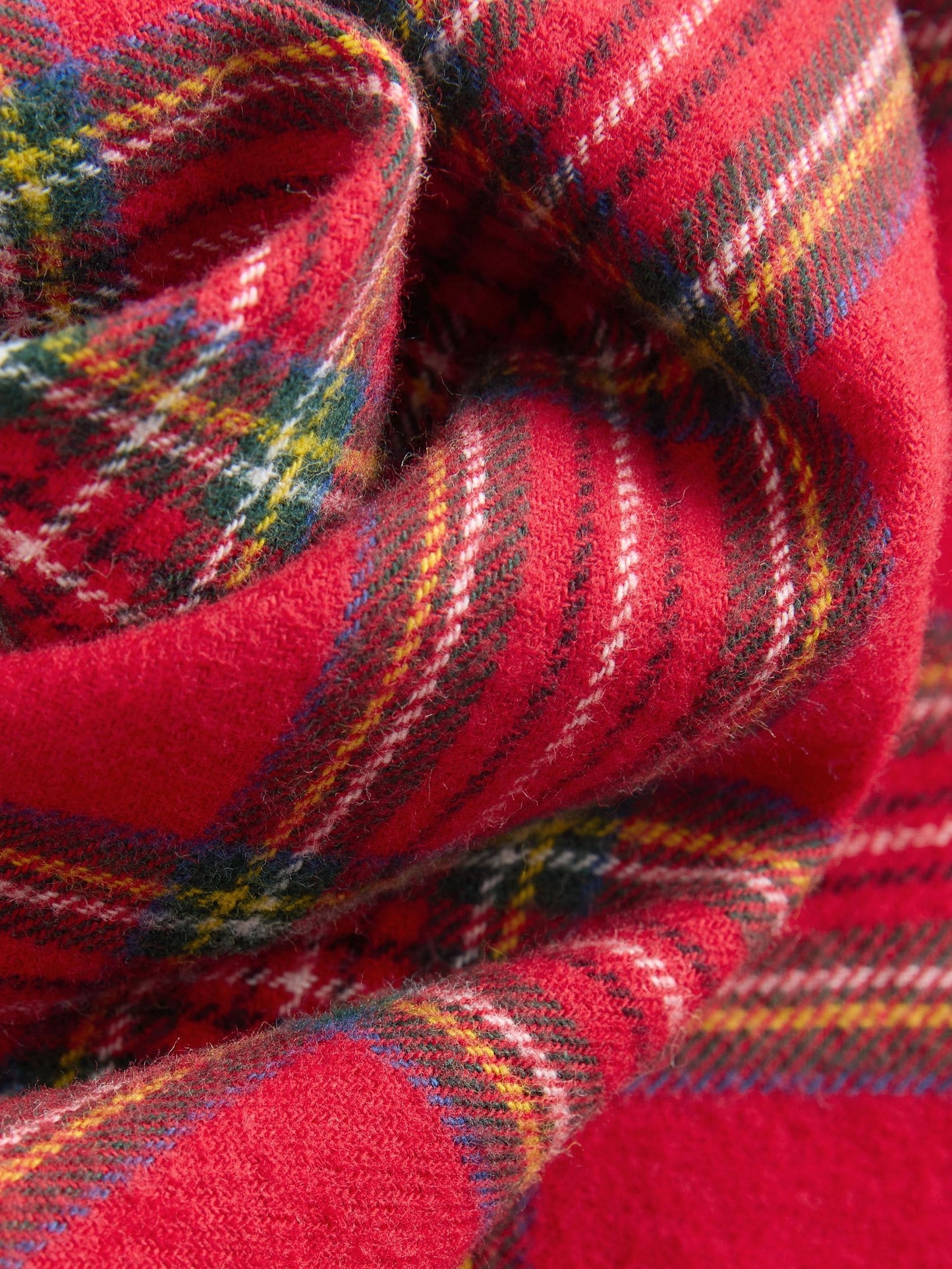 Red Tartan Long Sleeve Christmas Check Shirt (3mths-7yrs)