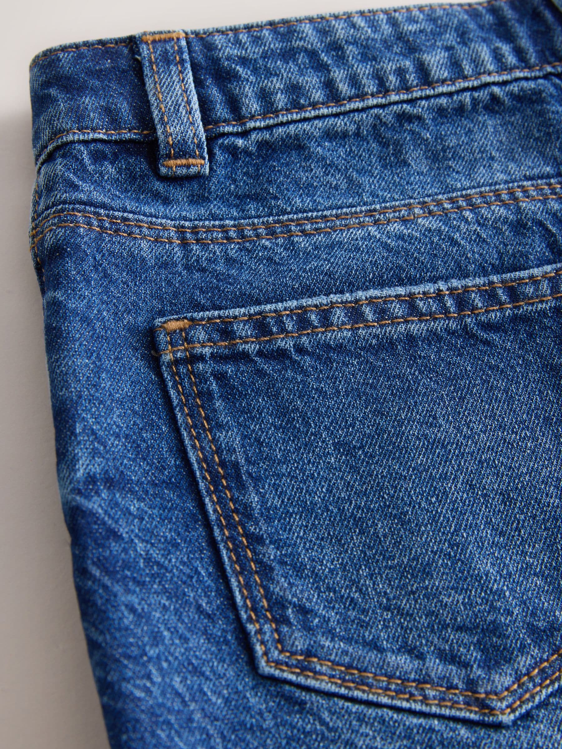 Dsiney Kidz - Blue Regular Length Frayed Edge Denim Shorts (3-16yrs) image 3