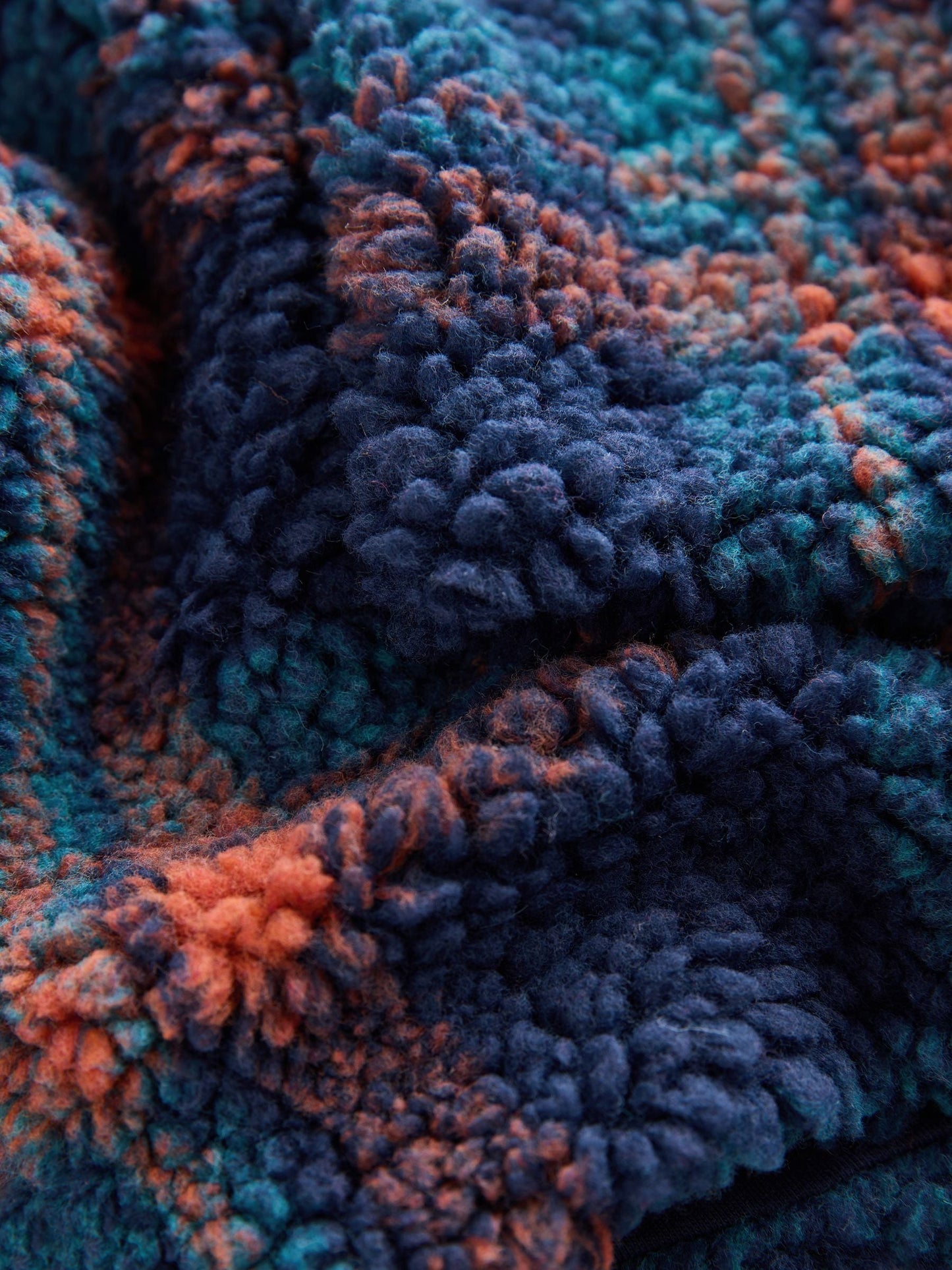 Navy Check Borg Fleece Shacket (3mths-7yrs)