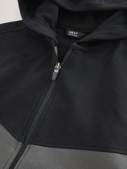 Charcoal Grey Tech Sportswear Hoodie and Joggers Set