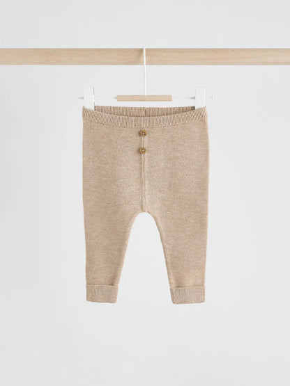 Neutral Baby Knitted Jumper and Leggings Set (0mths-2yrs)