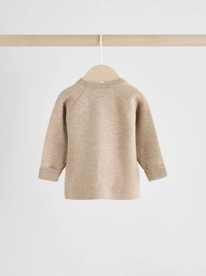 Neutral Baby Knitted Jumper and Leggings Set (0mths-2yrs)