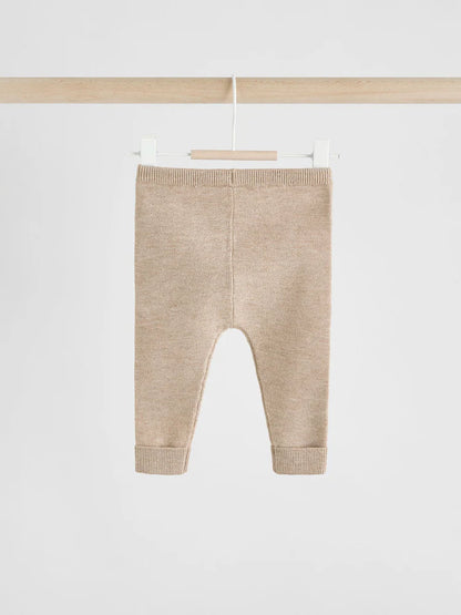 Neutral Baby Knitted Jumper and Leggings Set (0mths-2yrs)