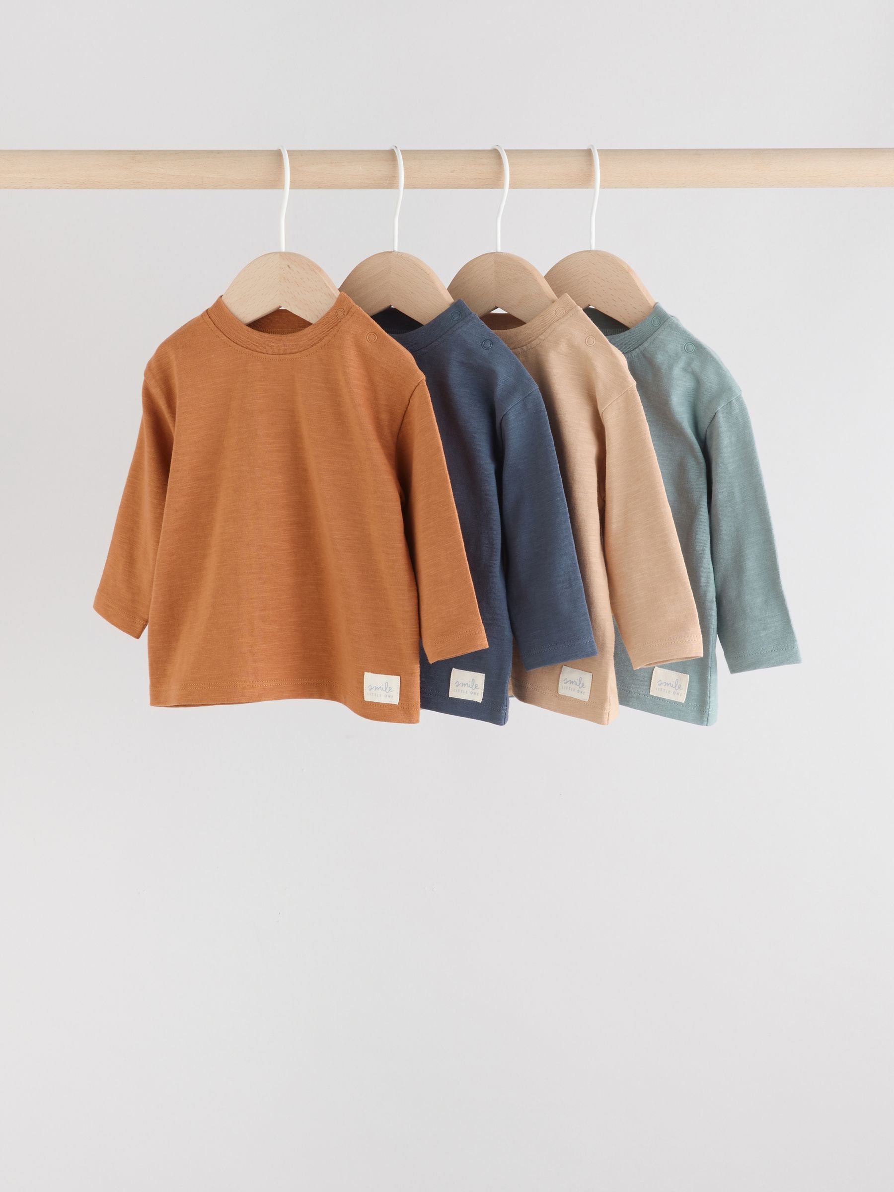 Dsiney Kidz - Minerals Baby Long Sleeve T-Shirts 4 Pack (0mths-2yrs) image 1