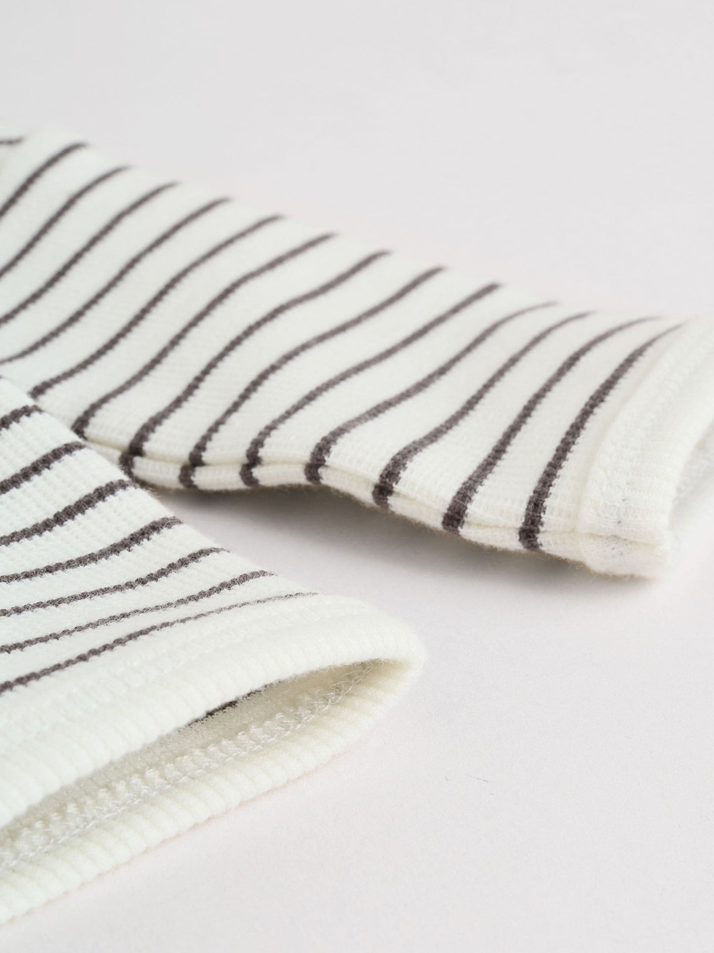 Mono Stripe Baby Long Sleeve T-Shirts 4 Pack (0mths-2yrs) image 5