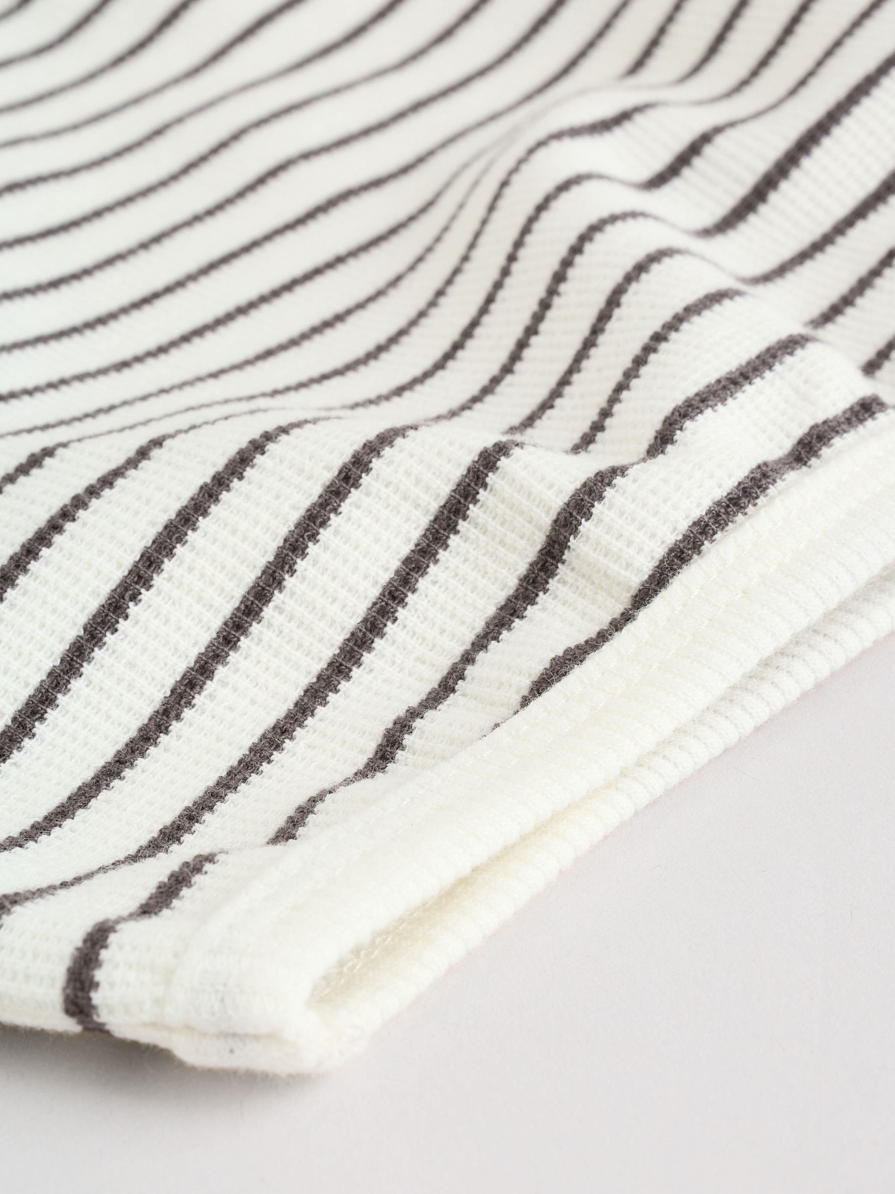 Mono Stripe Baby Long Sleeve T-Shirts 4 Pack (0mths-2yrs) image 6