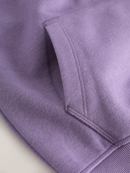 Purple Skull Sign Off Hoodie (3-16yrs)