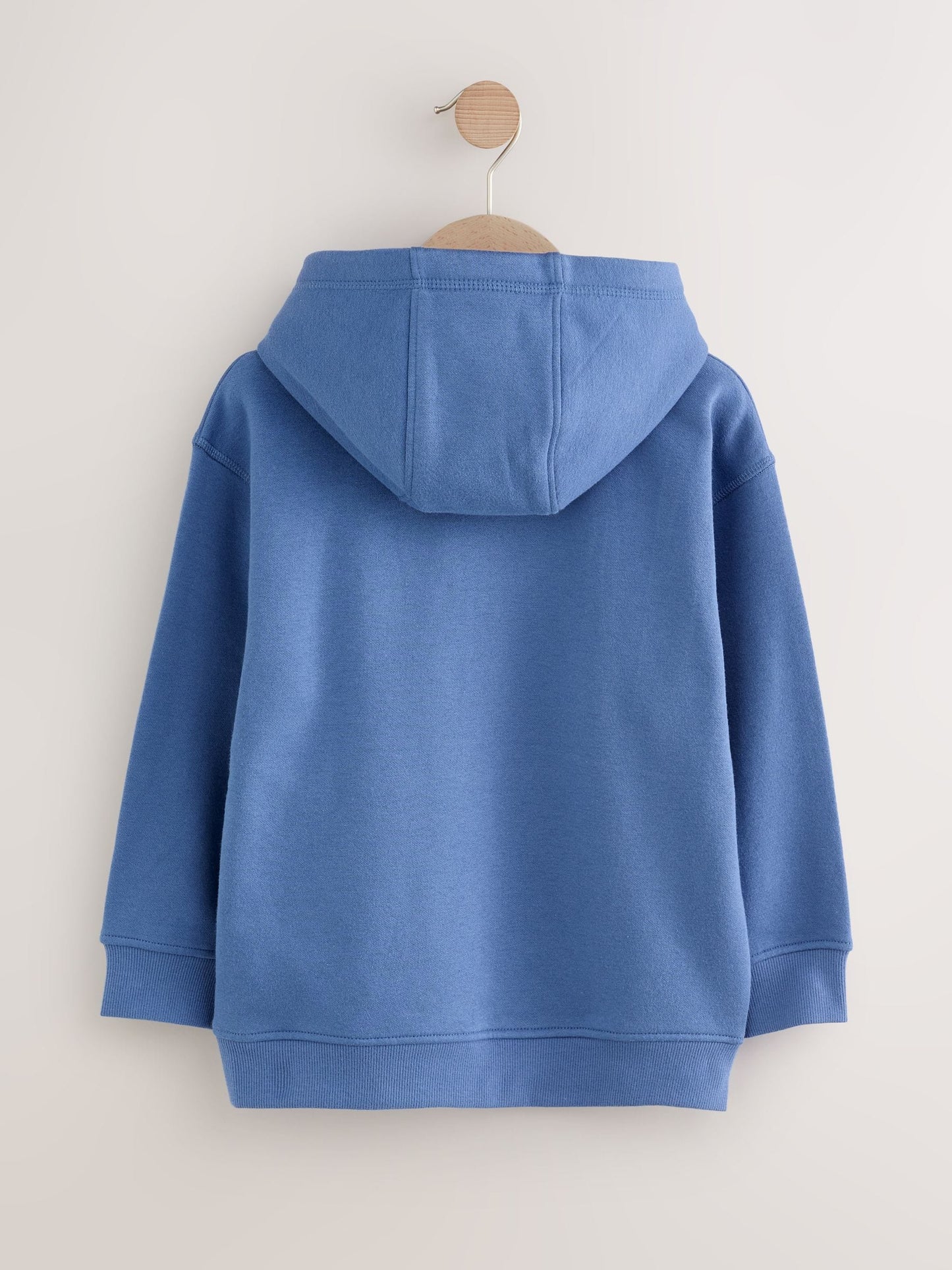 Mid Blue Smile Sign Off Hoodie (3-16yrs)