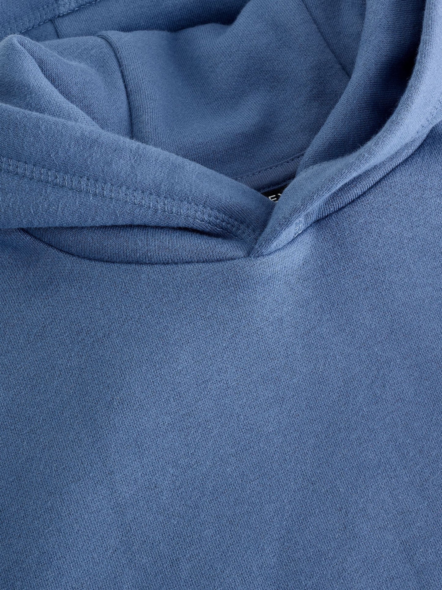 Mid Blue Smile Sign Off Hoodie (3-16yrs)