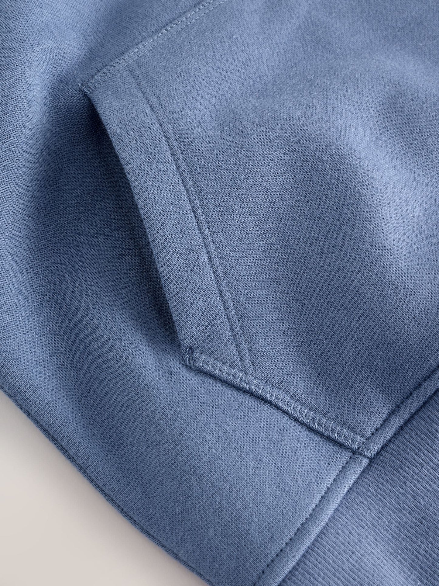 Mid Blue Smile Sign Off Hoodie (3-16yrs)