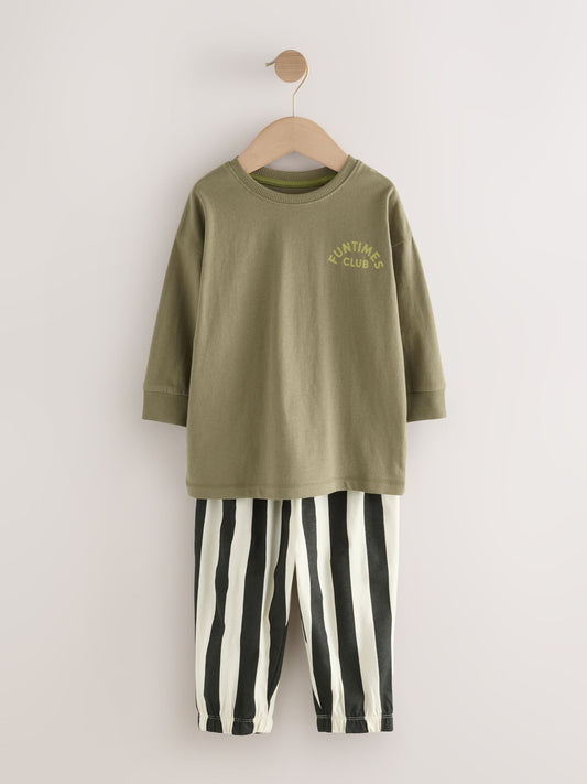 Multi Oversized Pyjamas 3 Pack (9mths-10yrs) image 3