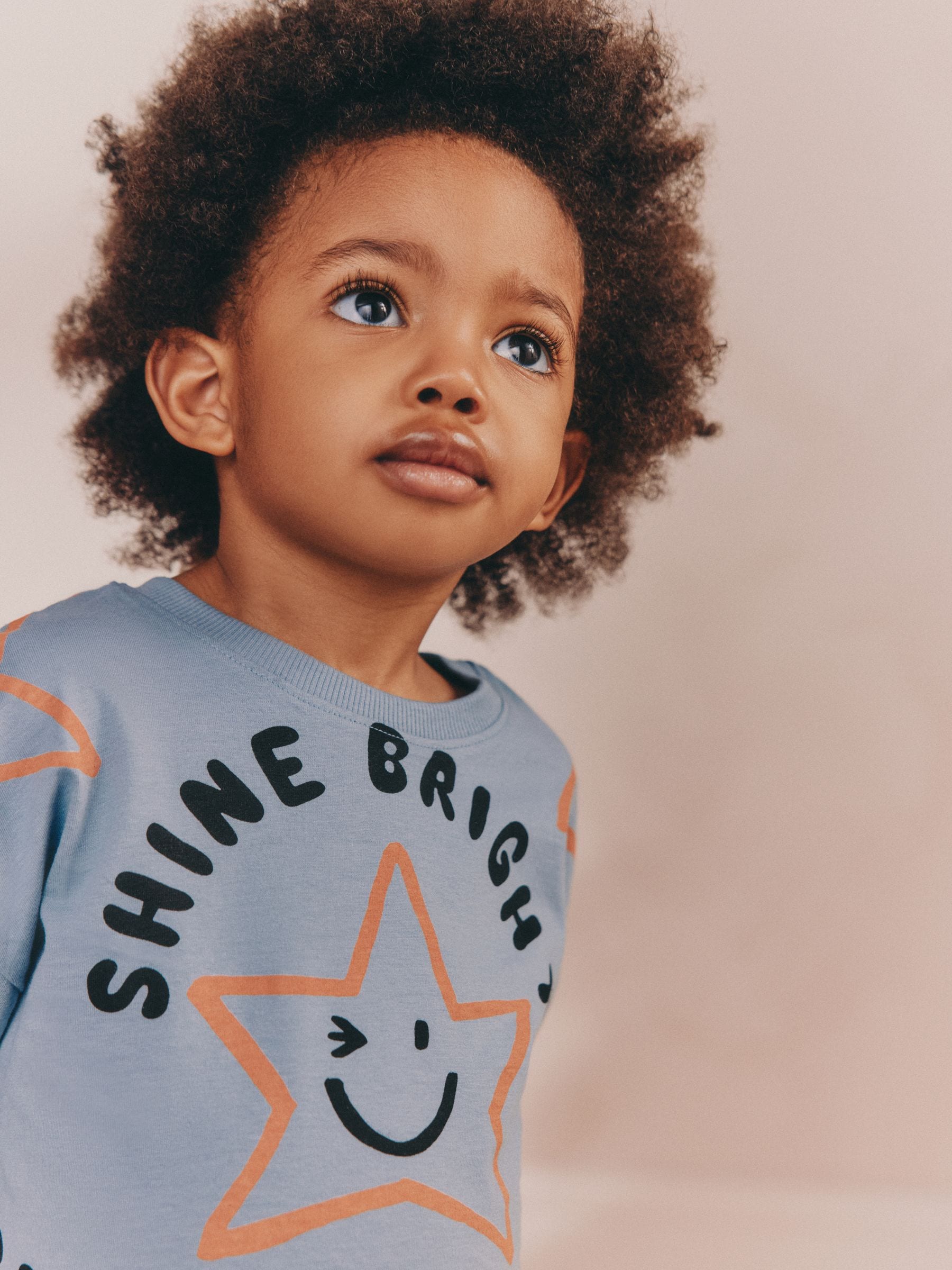 Multi Star and Checkerboard Oversized Pyjamas 3 Pack (9mths-10yrs) image 10
