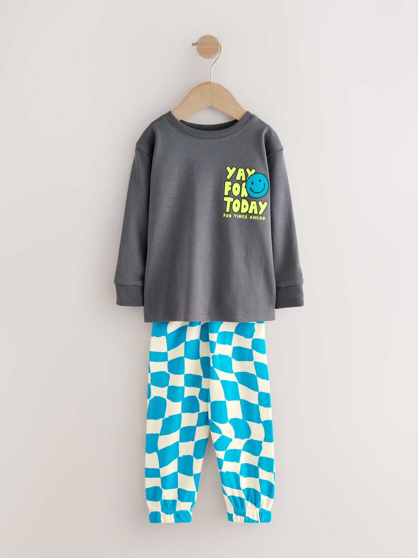 Multi Relaxed Snuggle Pyjamas 3 Pack (9mths-8yrs)