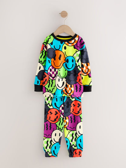 Multi Relaxed Snuggle Pyjamas 3 Pack (9mths-8yrs)