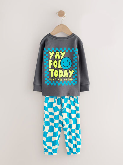 Multi Relaxed Snuggle Pyjamas 3 Pack (9mths-8yrs)