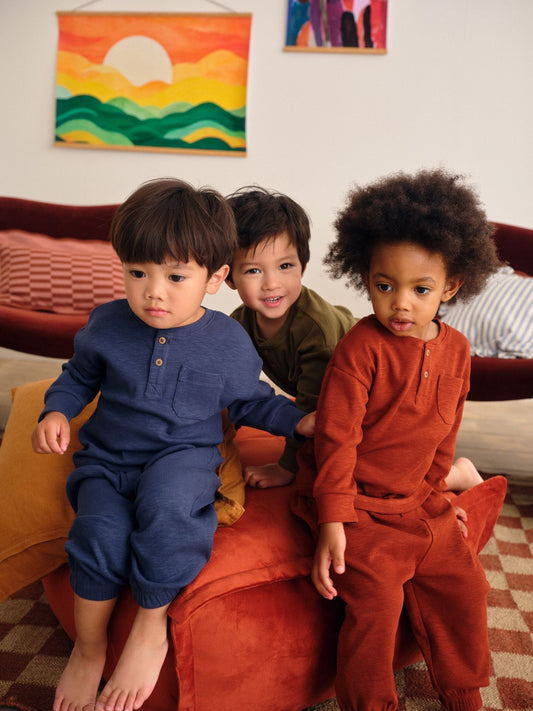 Multi Relaxed Fit Pyjamas 3 Pack (9mths-12yrs)
