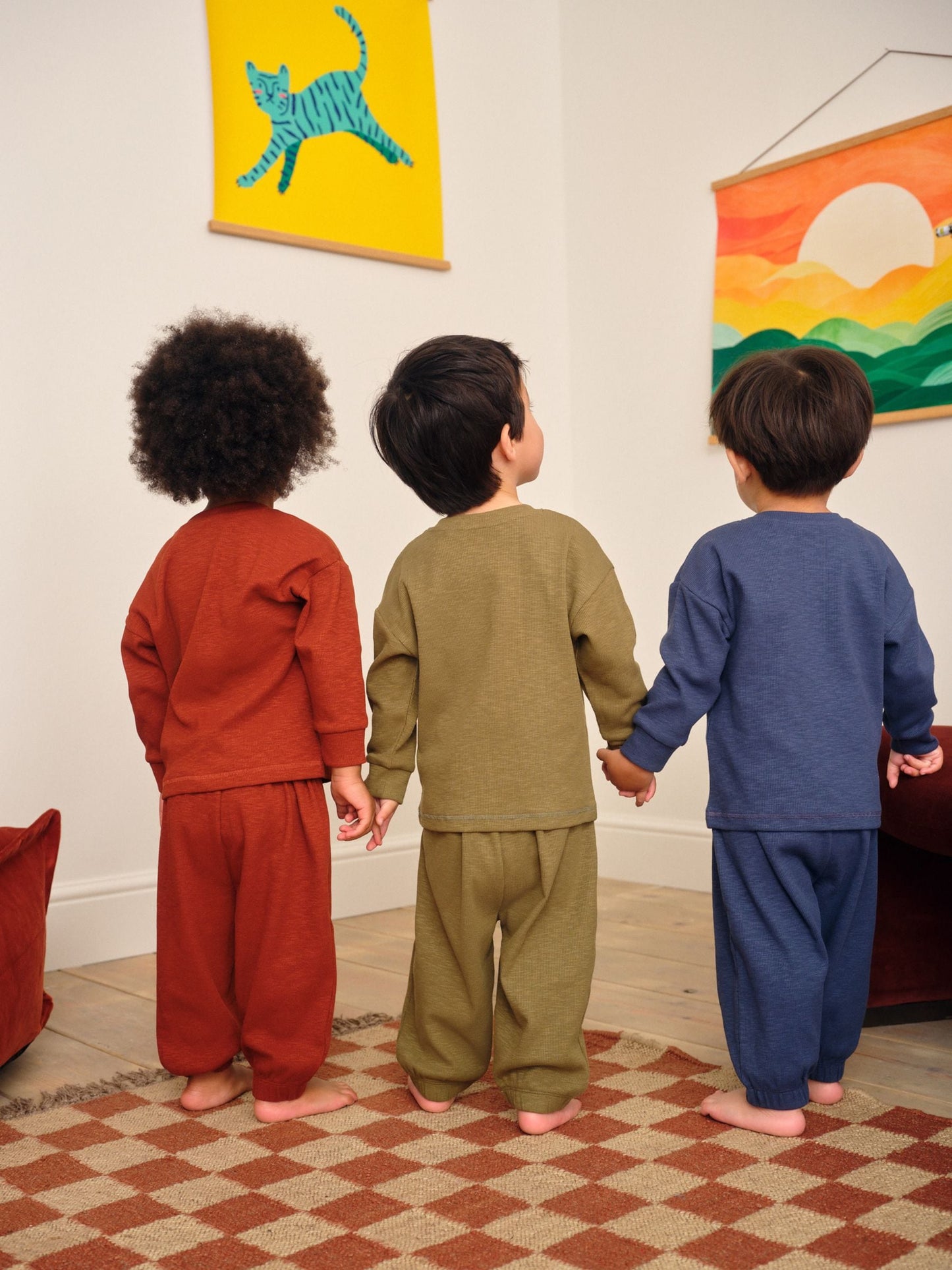 Multi Relaxed Fit Pyjamas 3 Pack (9mths-12yrs)